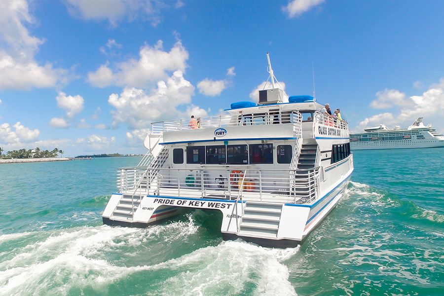Fury Key West Glass Bottom Boat Discount Tickets